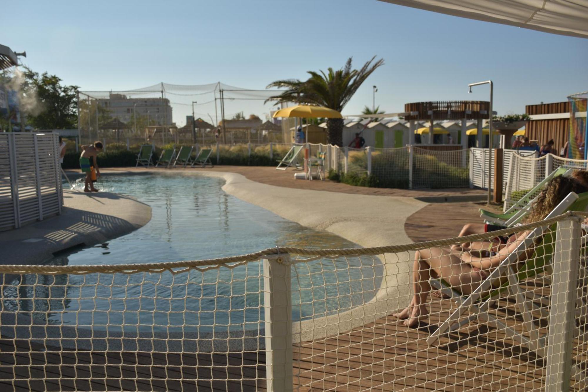 Hotel Los Angeles - Fronte Mare 리치오네 외부 사진