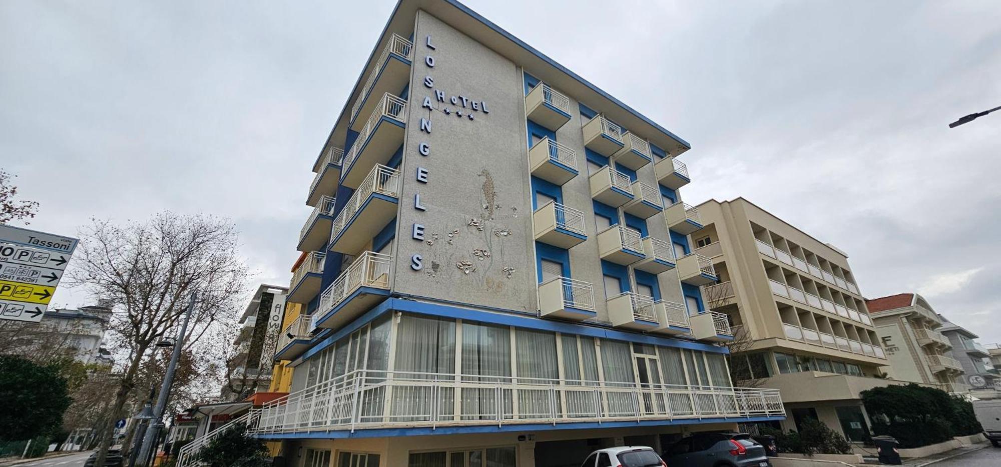 Hotel Los Angeles - Fronte Mare 리치오네 외부 사진