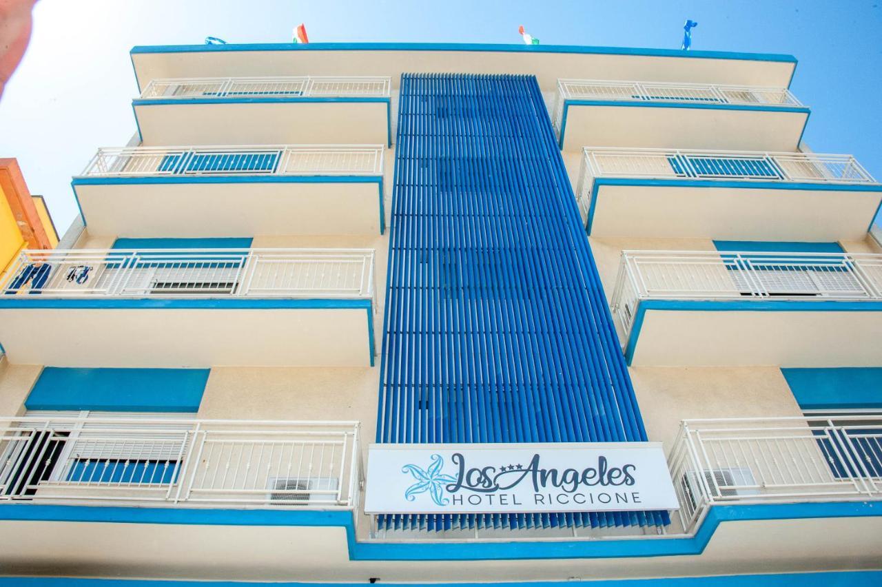 Hotel Los Angeles - Fronte Mare 리치오네 외부 사진